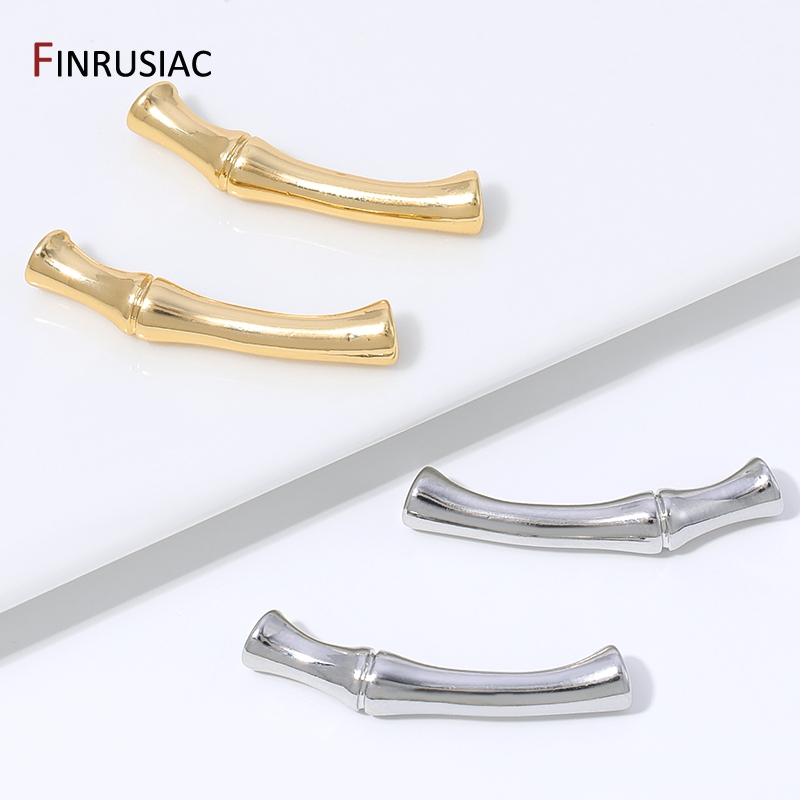 Jewelry Making Items - 18K Gold Plated Brass Tube Spacers
