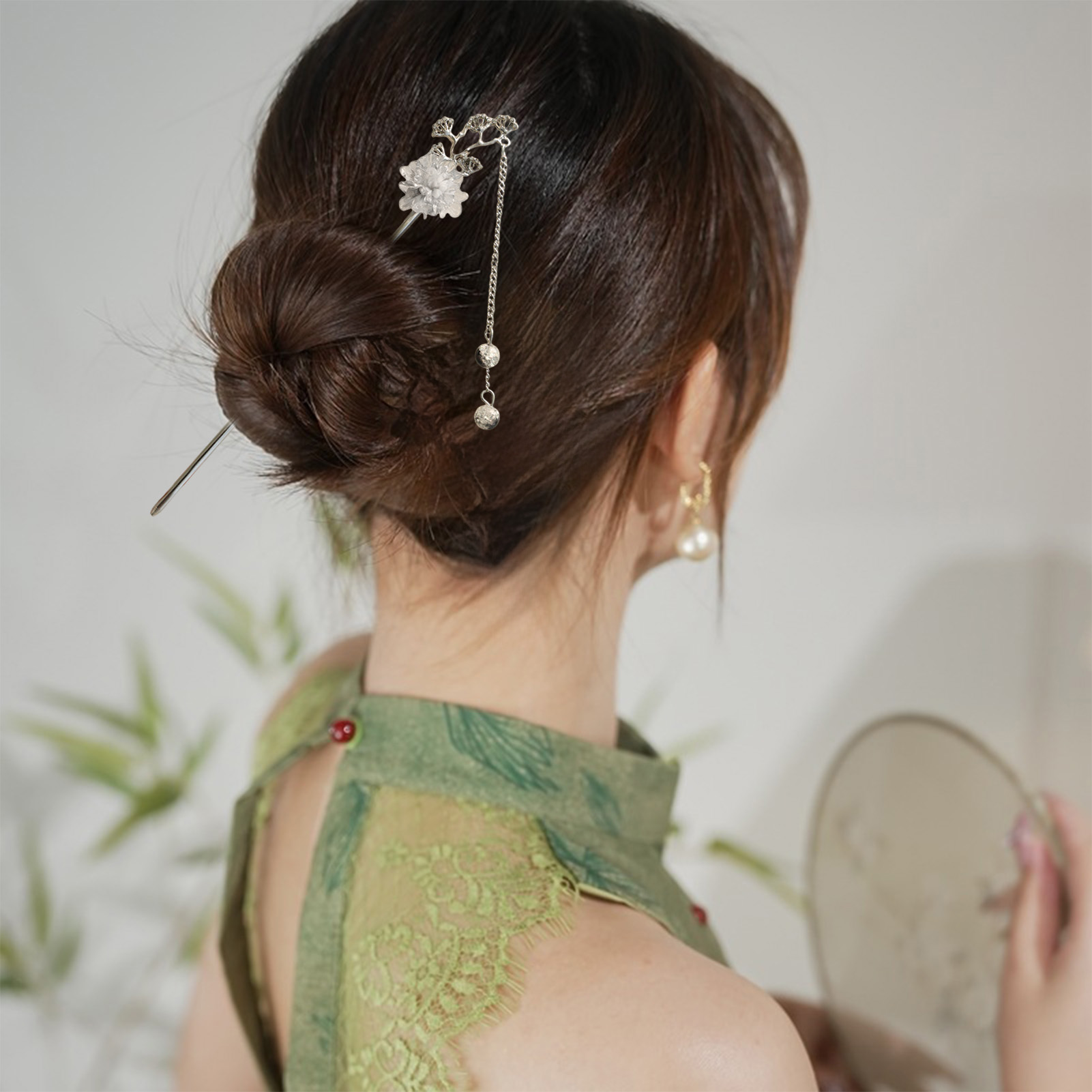 Jewelry Making With Beads - Elegant Flower Hair Sticks Forks Alloy