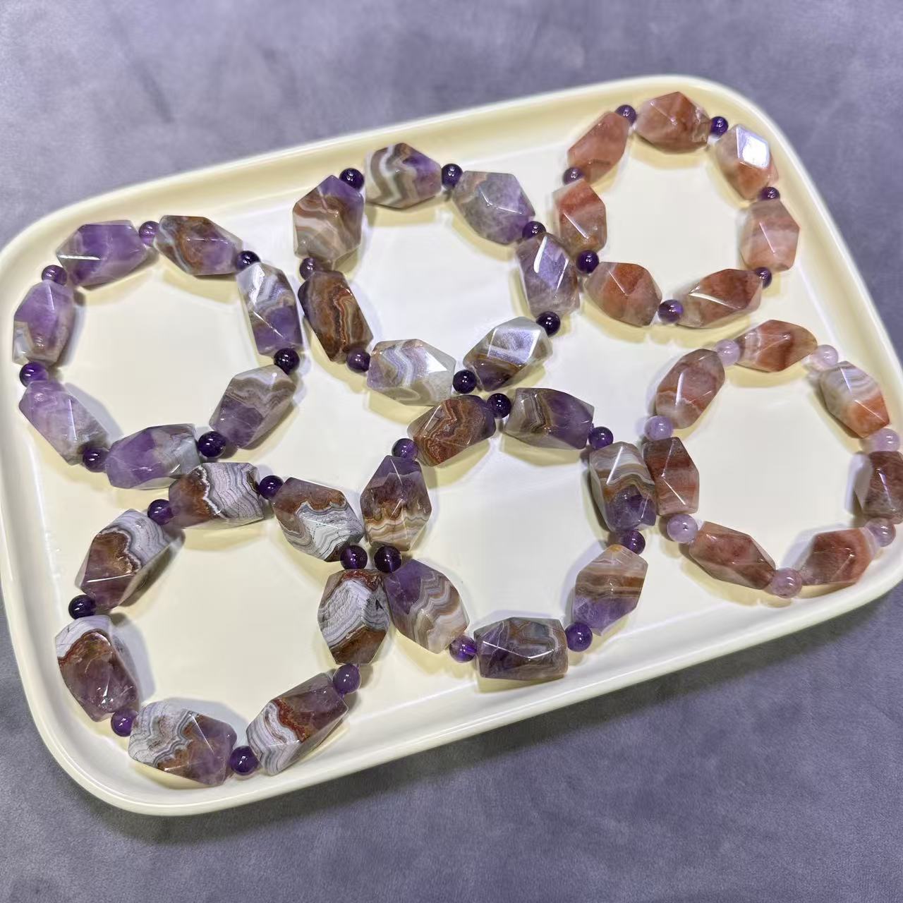 AAAA Natural Agate Mix Amethys - Crystal Bead Mix review and price