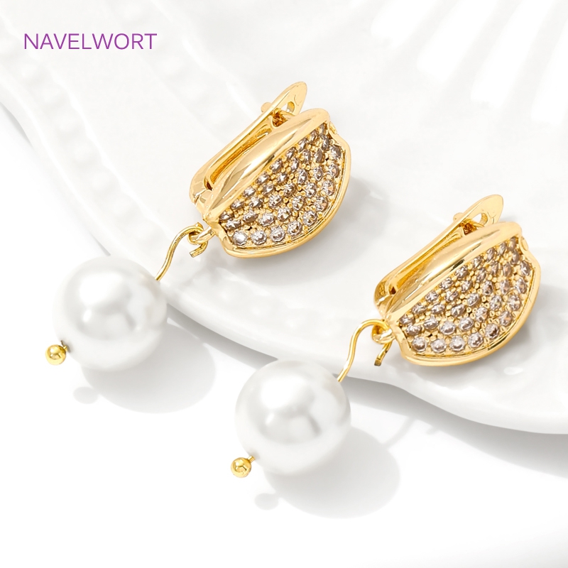 18K Gold Plated Brass Earwires - Jewelry Making Items review and price