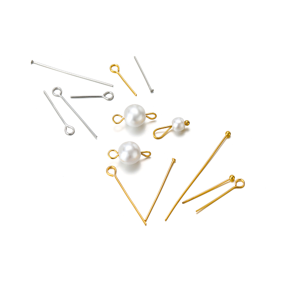 100/50pcs Stainless Steel Eye  - Jewelry Making Eye Pins review and price