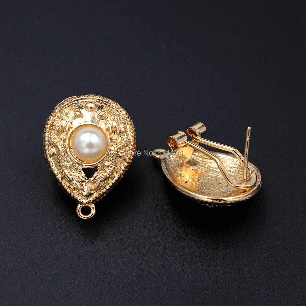 10pair Stud Clip Earrings Post - Jewelry Making Dubai review and price
