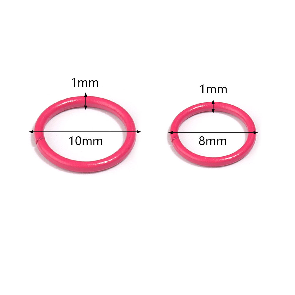 50pcs 8/10mm Iron Split Ring O - Jewelry Making Looper Tool review and price