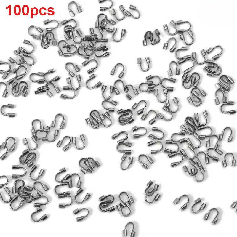 100pcs 4x4.5mm Wire Protectors - Jewelry Making Loops review and price