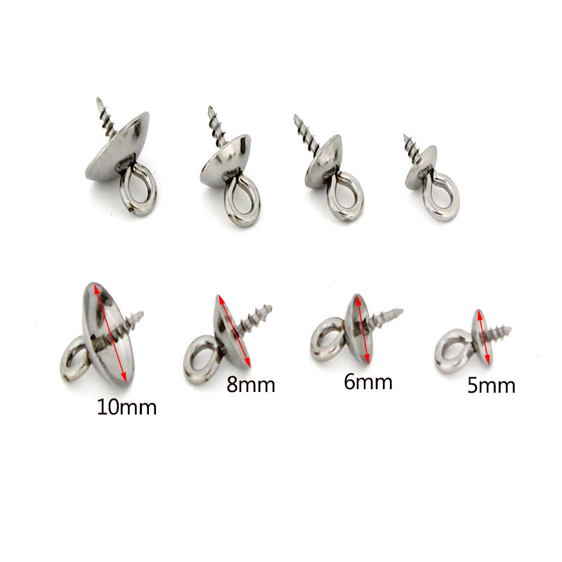 20Pcs Stainless Steel Clasps H - Jewelry Making Eye Pins review and price