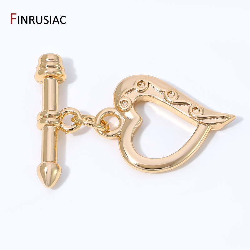 14K Gold Plated Brass Heart Sh - Jewelry Making Items review and price