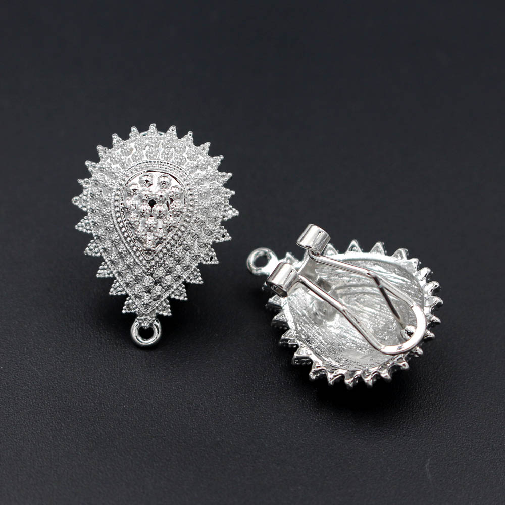 10pair Earrings Post with Loop - Jewelry Making Dubai review and price
