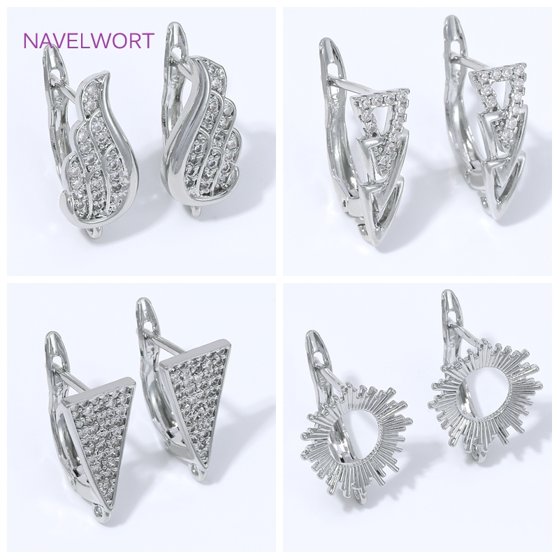 18K Gold Plated Inlaid Zircon  - Jewelry Making Items review and price