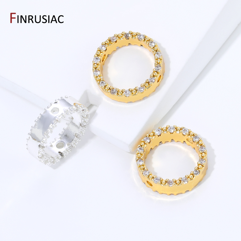 18K Gold Plated Brass Zircon R - Jewelry Making Items review and price