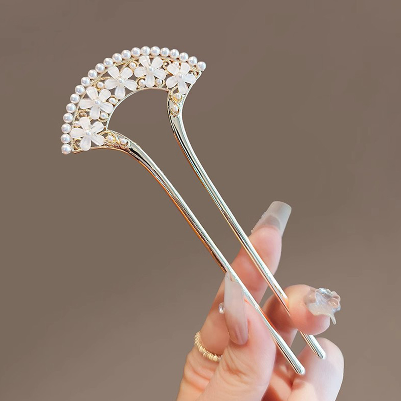 U Shaped Hair Stick Light Luxu - Jewelry Making With Beads review and price