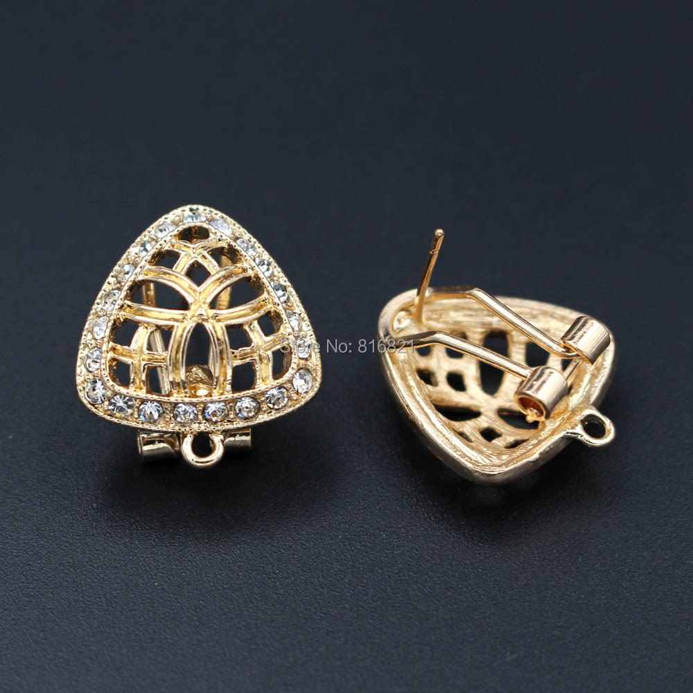 10pair Earrings Post with Loop - Jewelry Making Dubai review and price