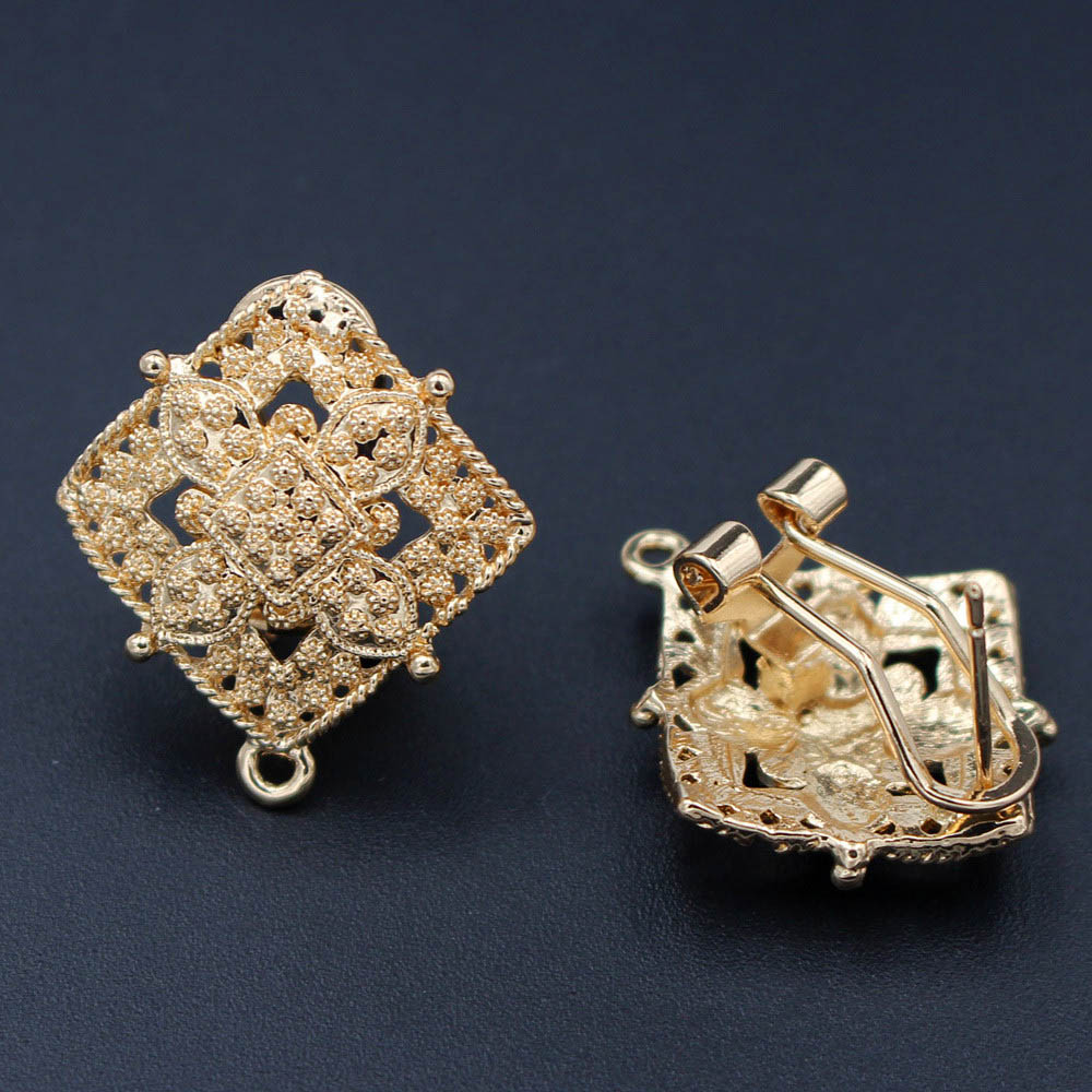 10pair Earrings Post with Loop - Jewelry Making Dubai review and price