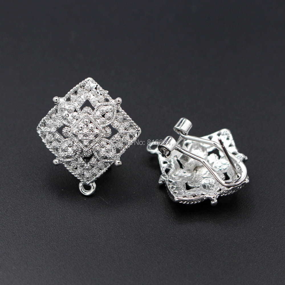10pair Earrings Post with Loop - Jewelry Making Dubai review and price