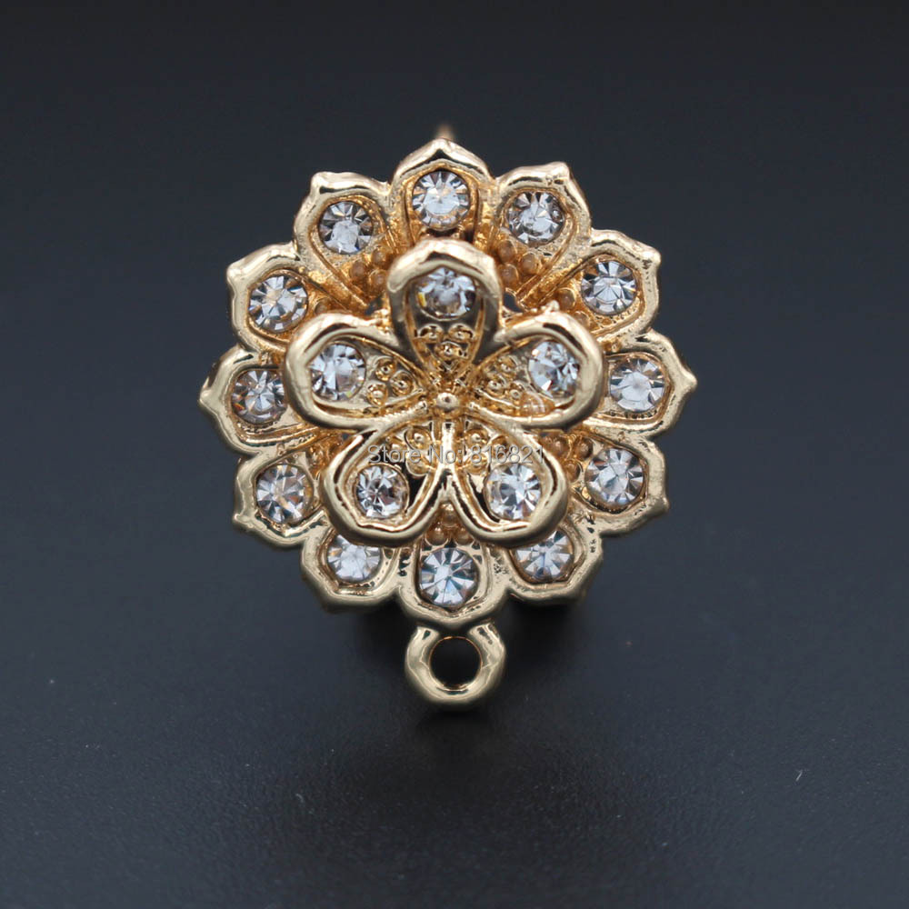10pair Earrings Post with Loop - Jewelry Making Dubai review and price