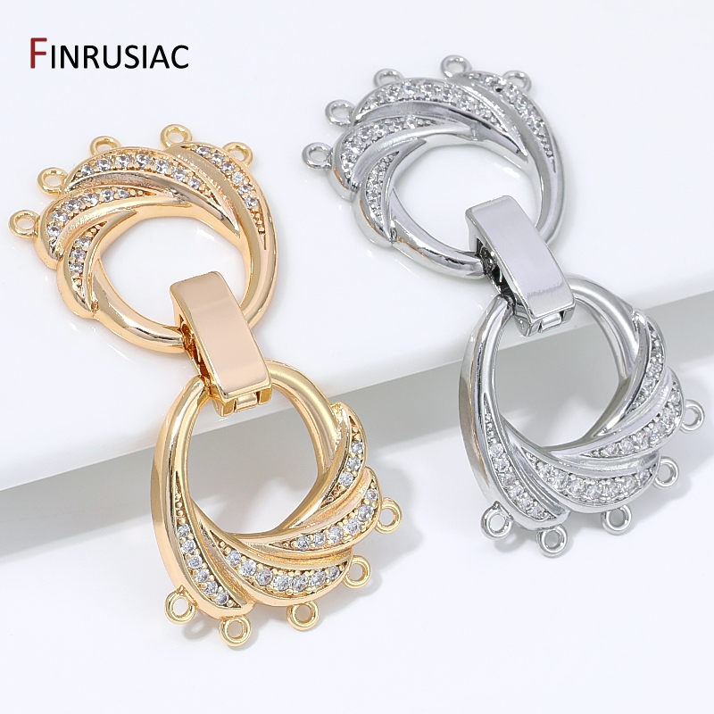 14K Gold Plated Brass With Zir - Jewelry Making Items review and price