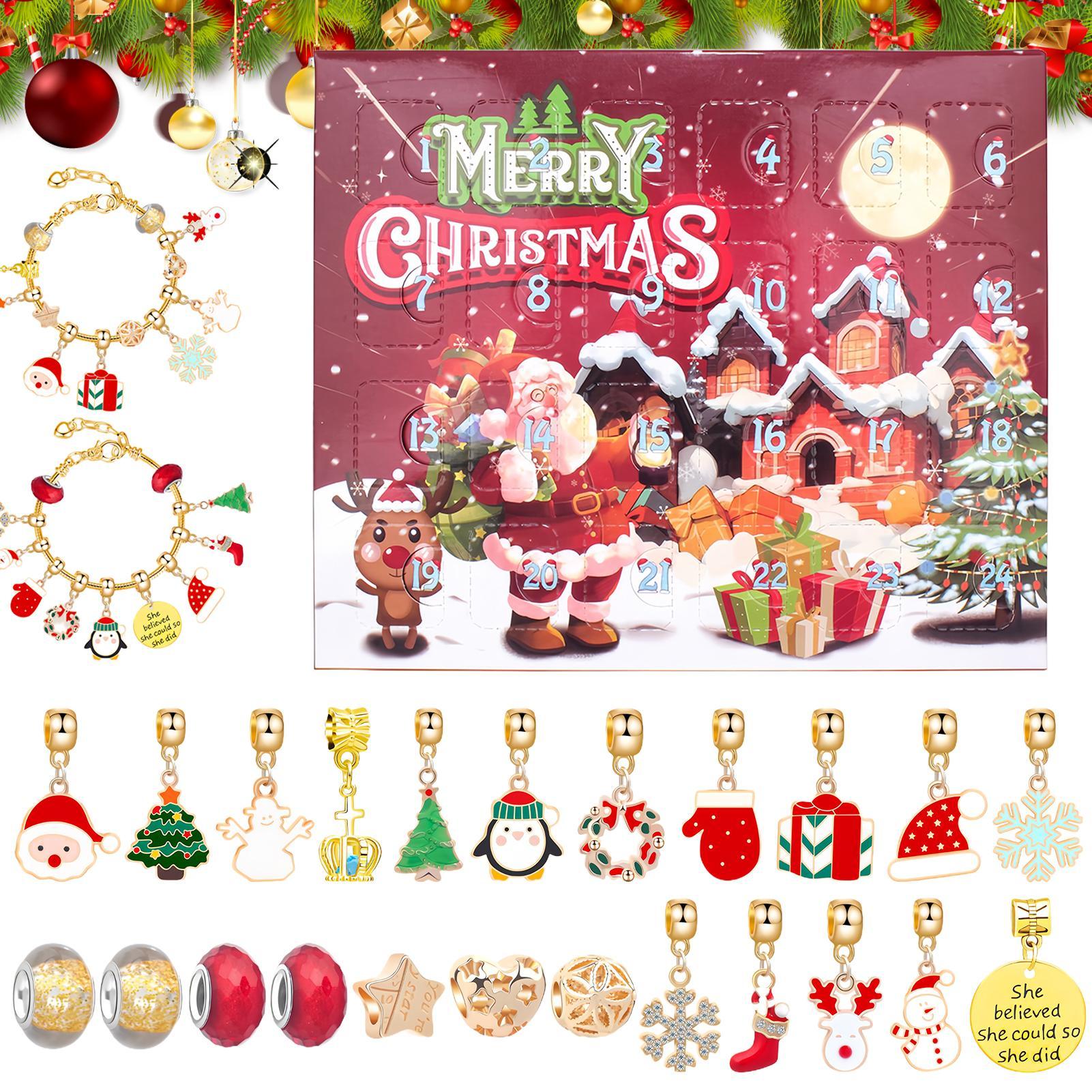 Christmas Bracelet Beaded Adve - Jewelry Making Advent Calendar review and price