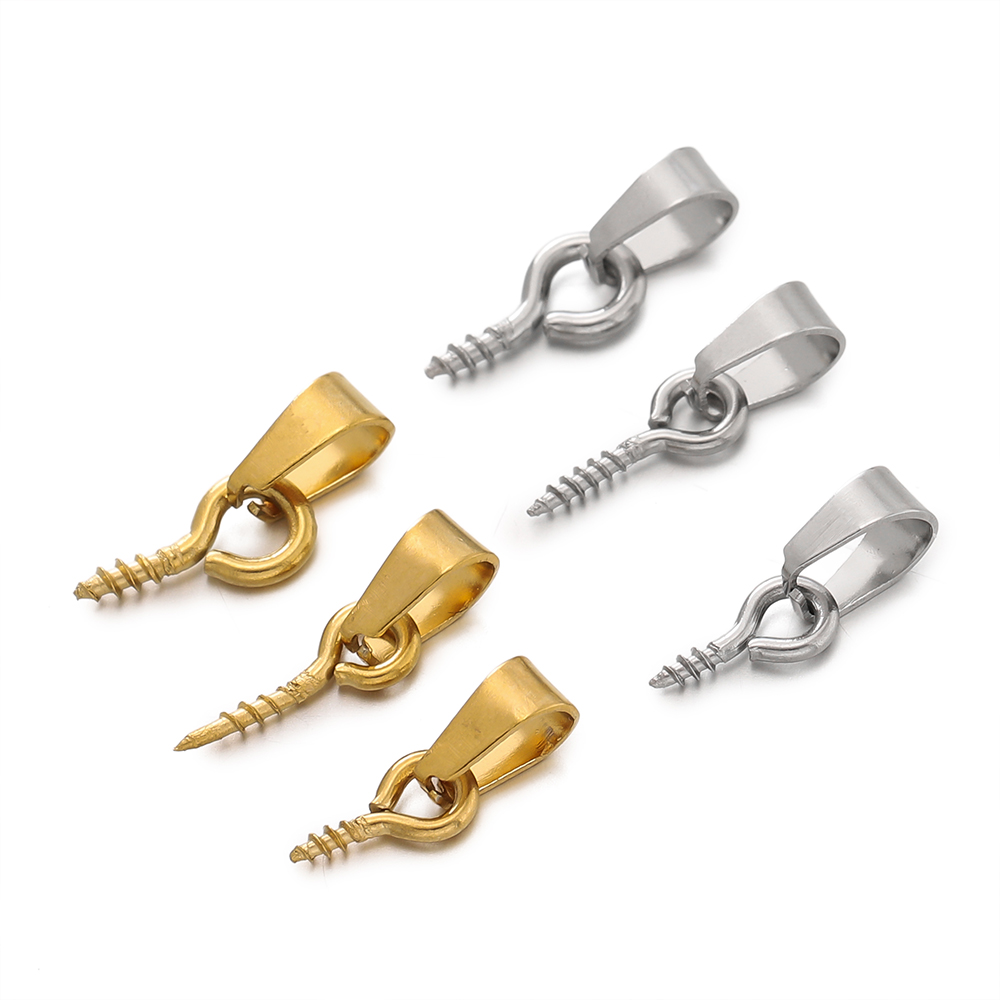 20pcs Stainless Steel Screw Ey - Jewelry Making Eye Pins review and price