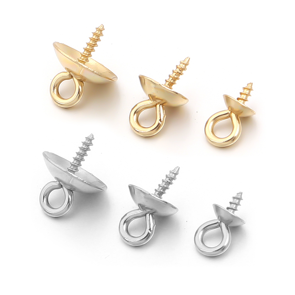 20pcs Stainless Steel Screw Ey - Jewelry Making Eye Pins review and price