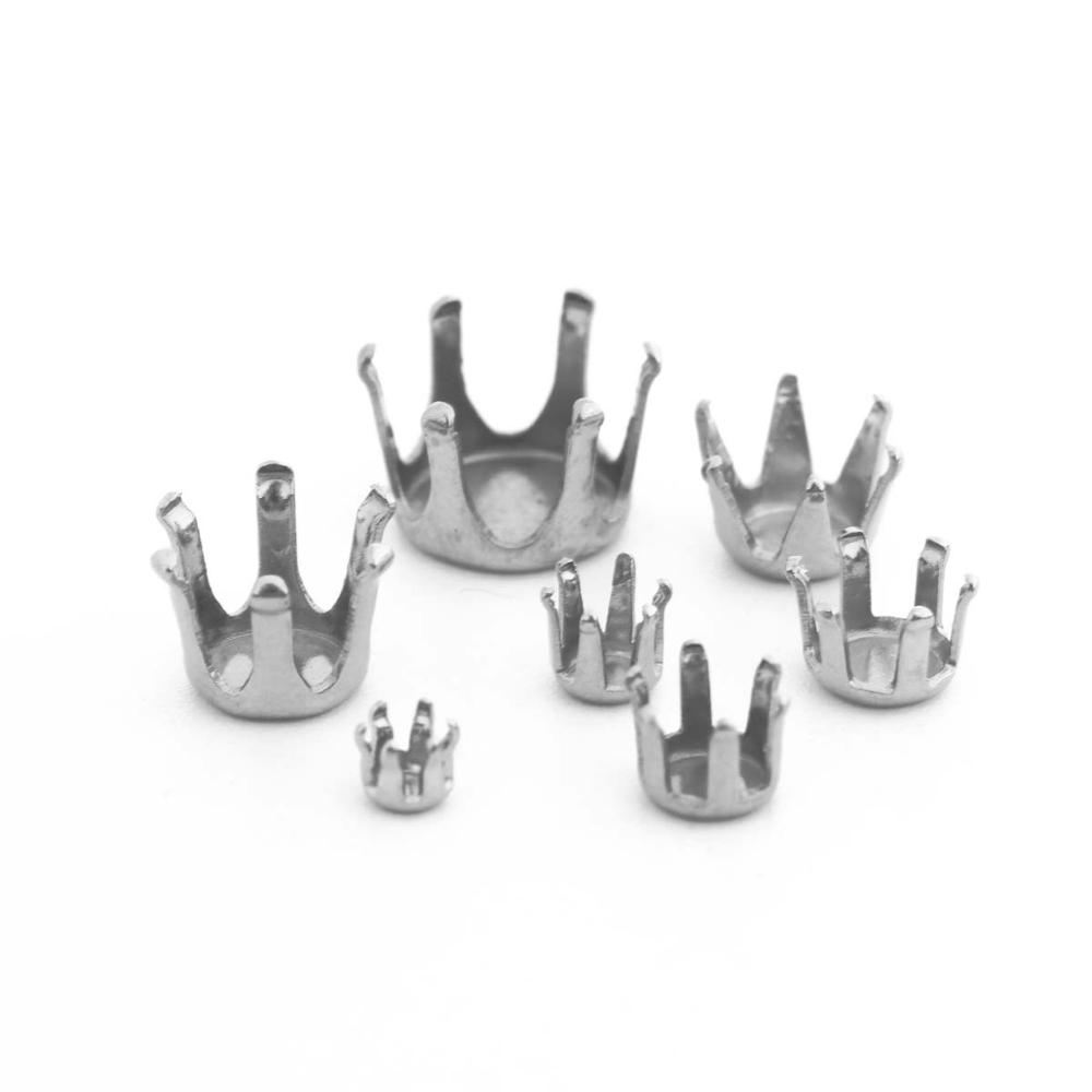 100pcs/Lot Stainless Steel Rou - Crystal Bead Mix review and price