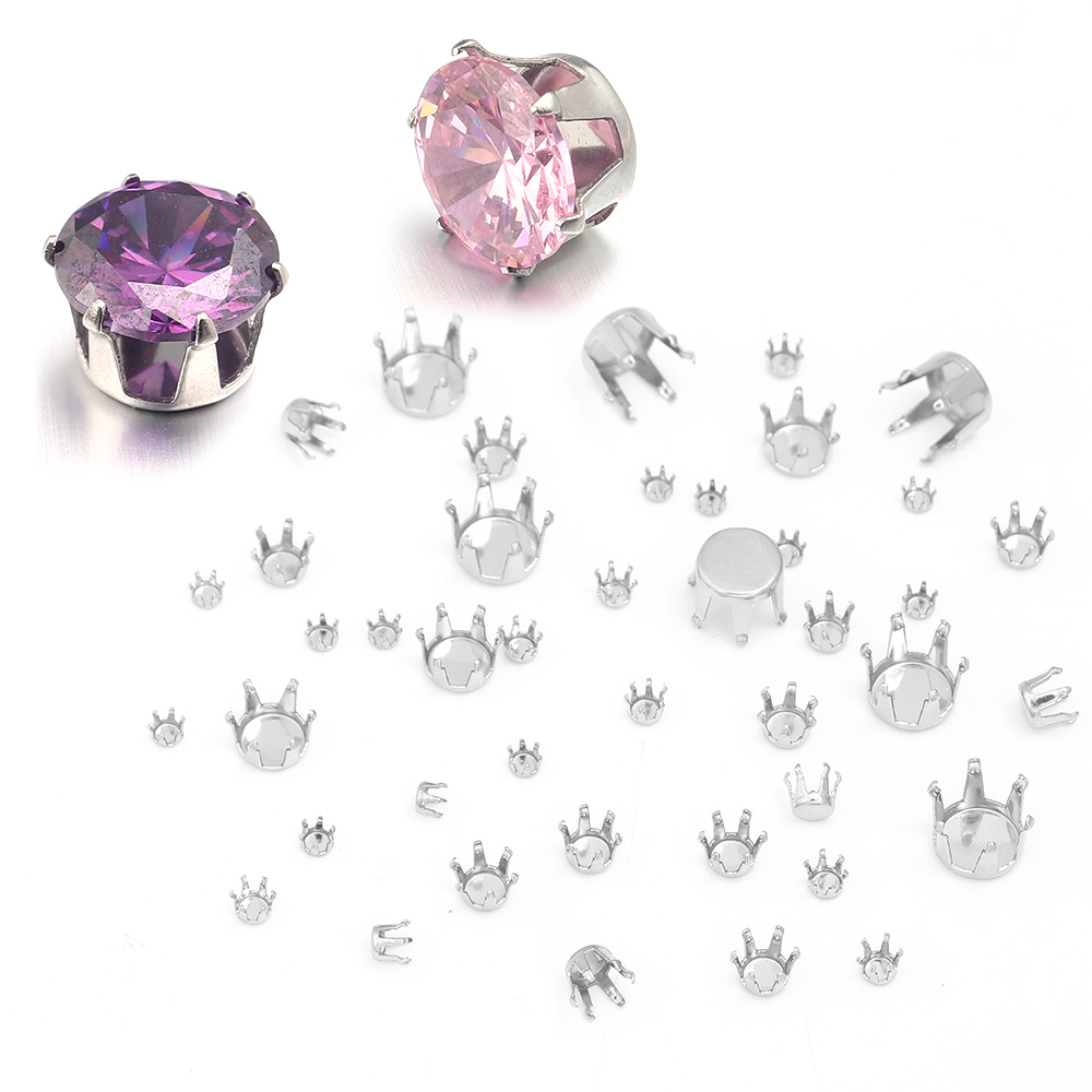 100pcs/Lot Stainless Steel Rou - Crystal Bead Mix review and price