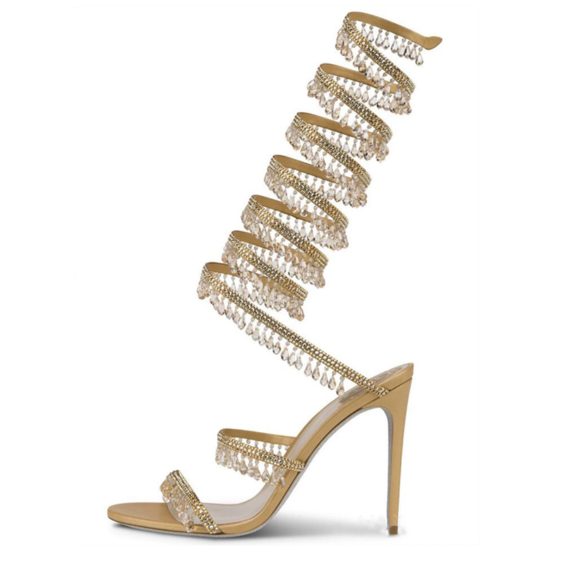 Thin high-heeled sandals summe - Jewelry Making With Beads review and price