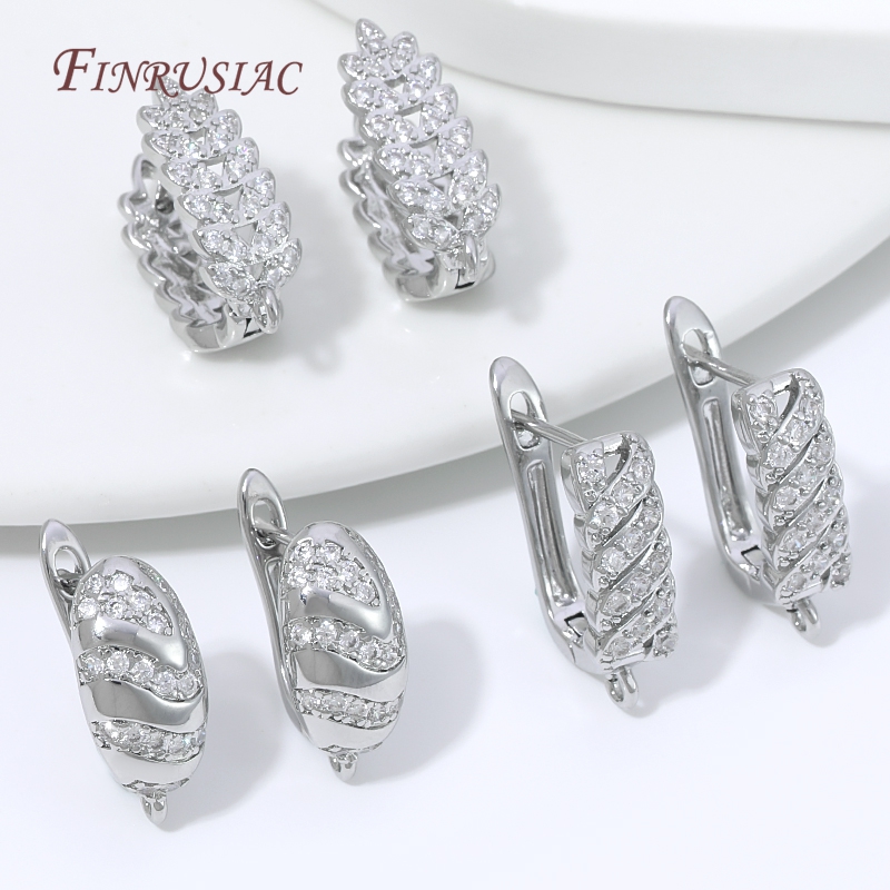 18K Gold Plated Cubic Zirconia - Jewelry Making Loops review and price