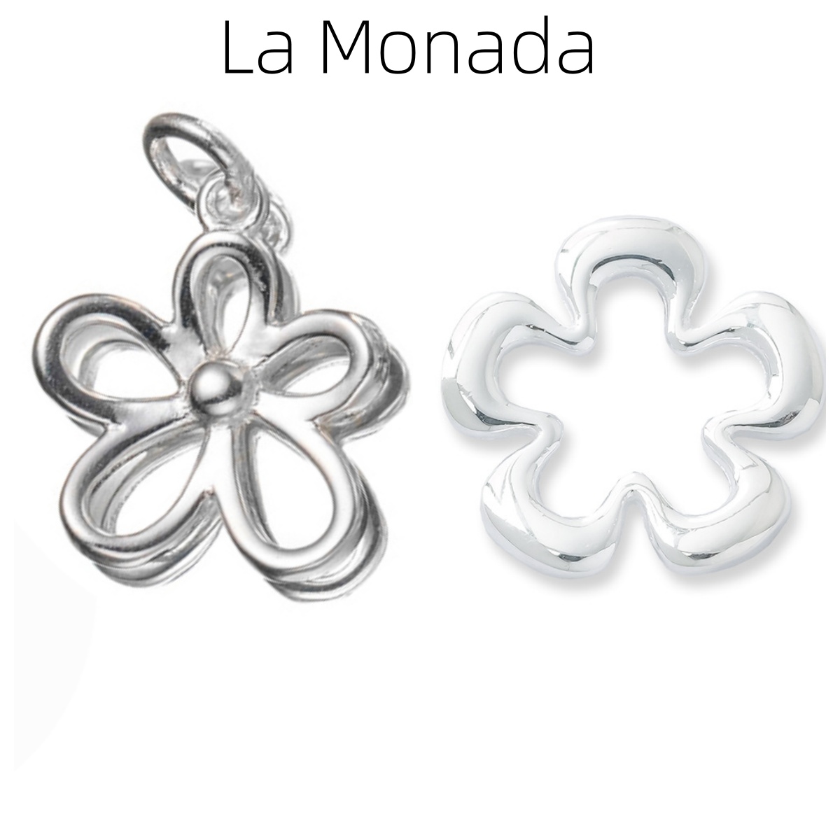 925 Sterling Silver Hollow Flo - Jewelry Making In La review and price
