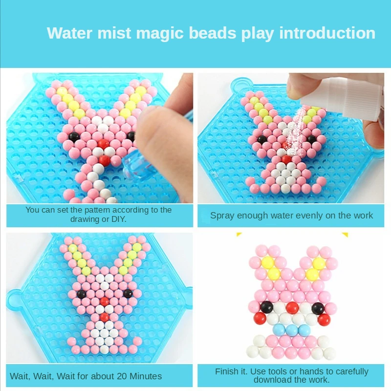 1000 Pcs/box DIY Water Spray M - Crystal Bead Mix review and price