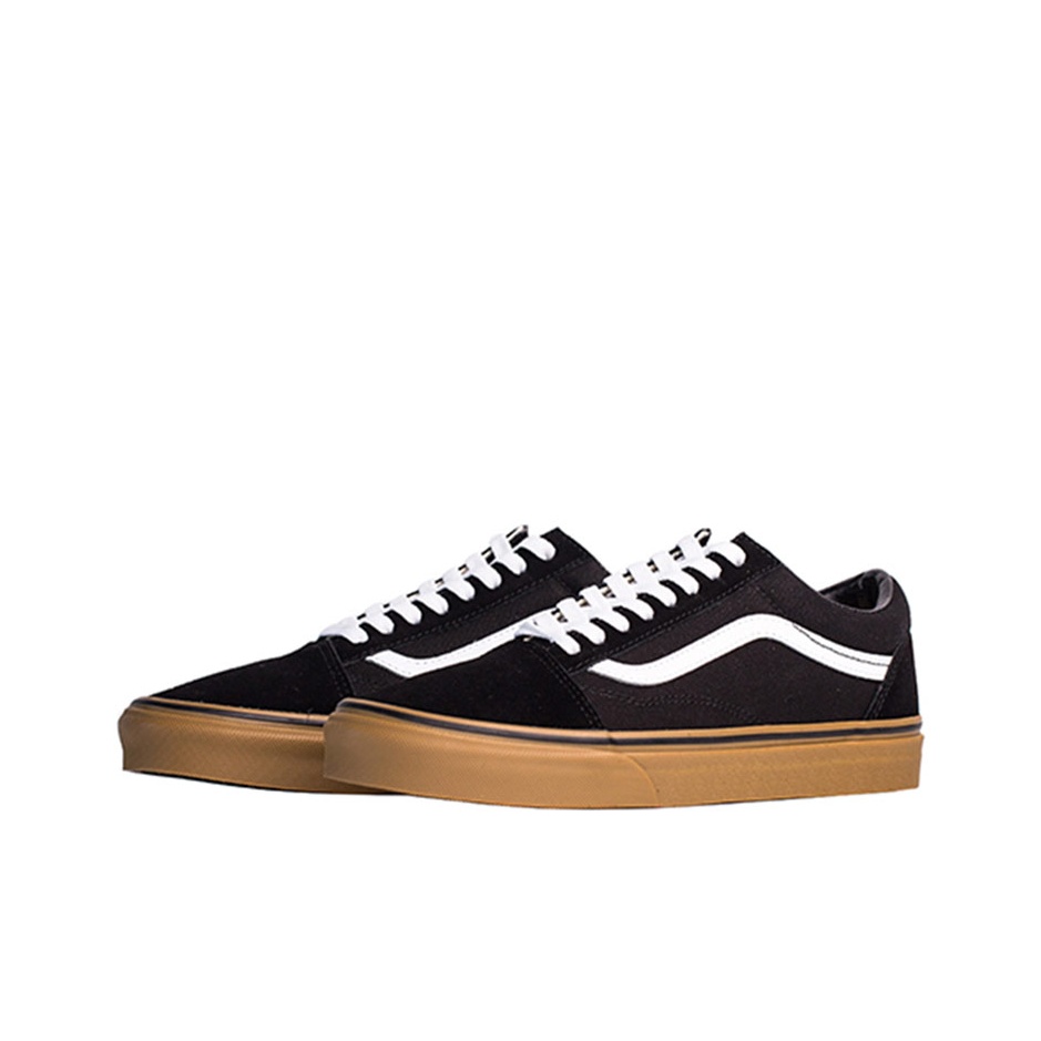 Vans Old Skool Black Gum Leath - Vans Shoes Old Skool review and price