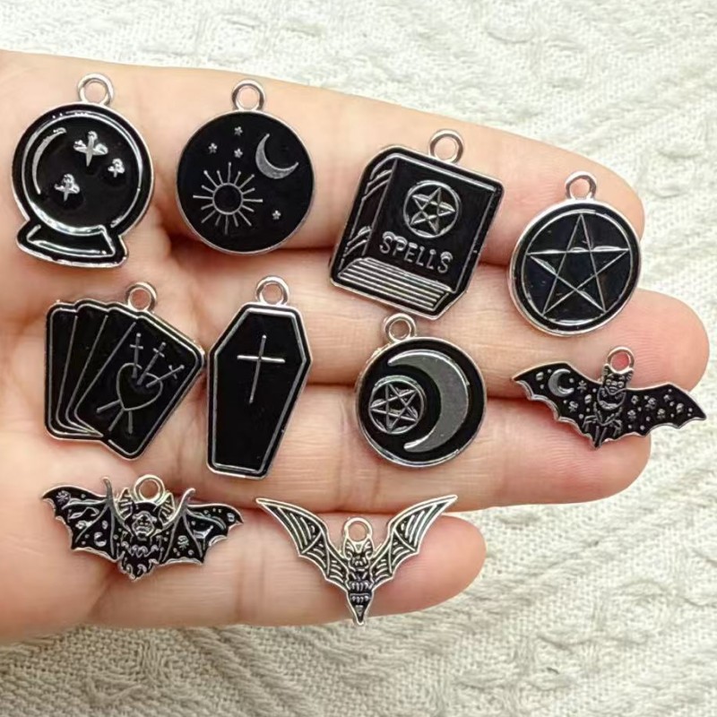 10pcs Moon Star Cross Book Cha - Jewelry Making Guide Book review and price