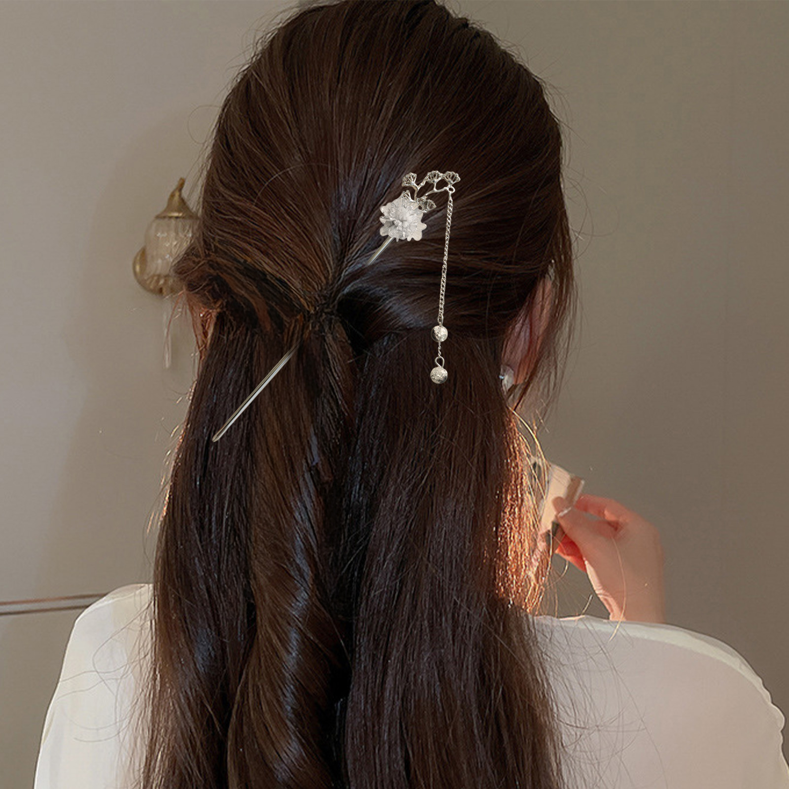 Elegant Flower Hair Sticks For - Jewelry Making With Beads review and price