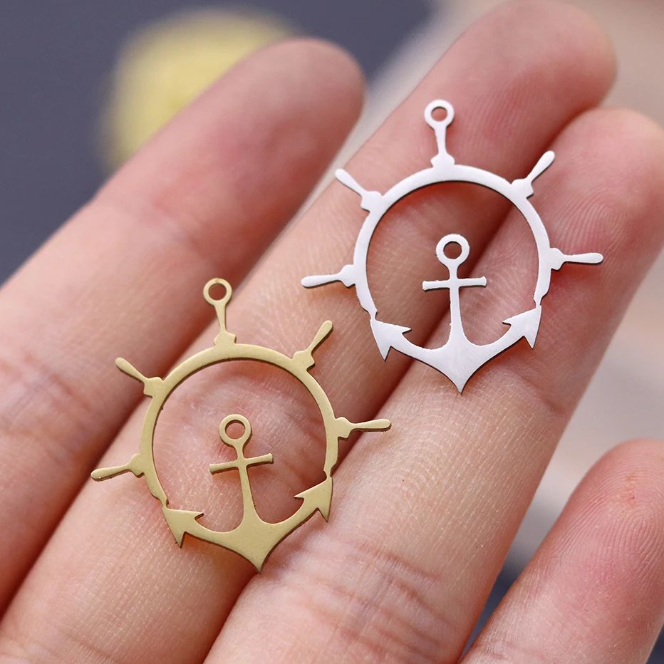 3pcs Compass Anchor Cross Stai - Jewelry Making Guide review and price