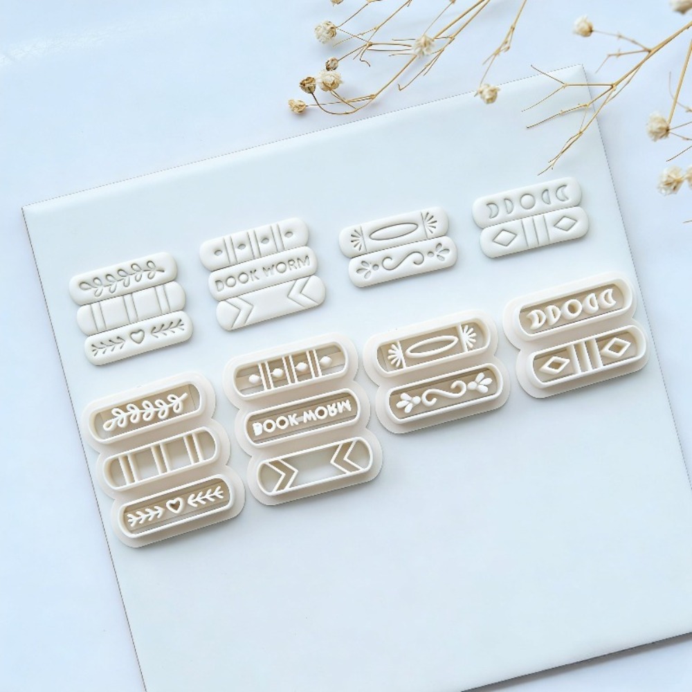 7pcs/set Book Stack Themed Pol - Jewelry Making Guide Book review and price