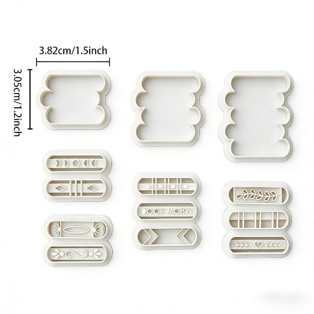 7pcs/set Book Stack Themed Pol - Jewelry Making Guide Book review and price