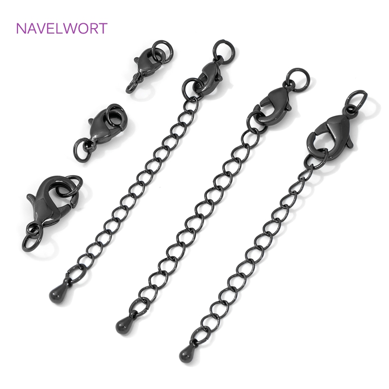 Black Color Brass Lobster Clas - Jewelry Making Items review and price
