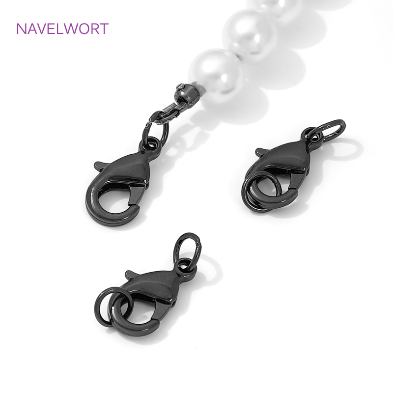 Black Color Brass Lobster Clas - Jewelry Making Items review and price