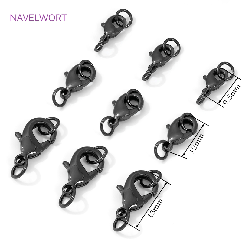 Black Color Brass Lobster Clas - Jewelry Making Items review and price