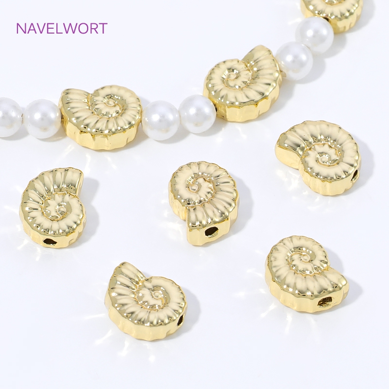 14K Gold Plated Brass Conch Sp - Jewelry Making Items review and price