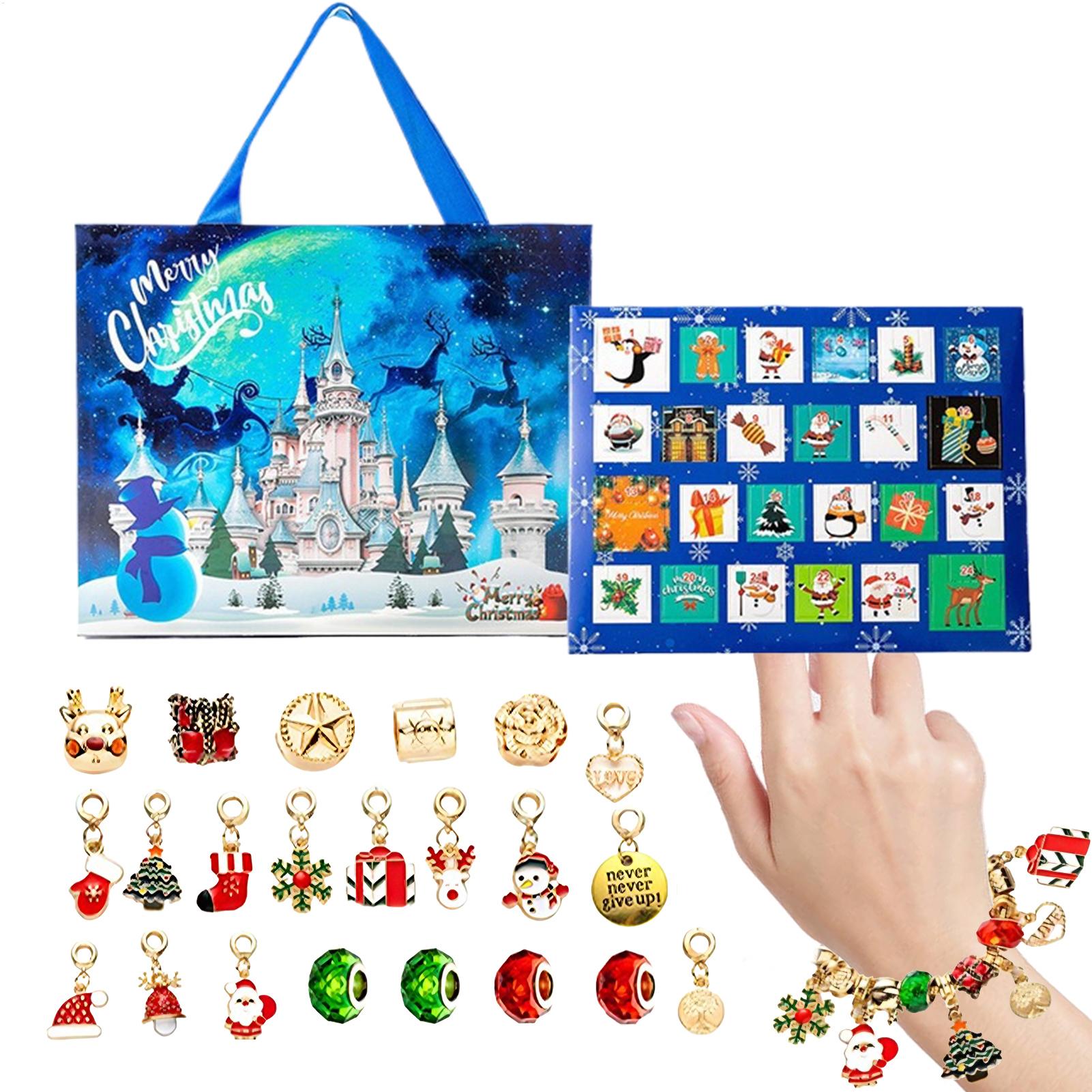 2025 Christmas Charm Bracelet  - Jewelry Making Advent Calendar review and price